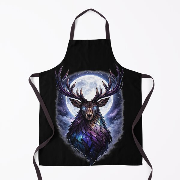 Item preview, Geometric Moon Stag designed and sold by It's Heritage Hoss.