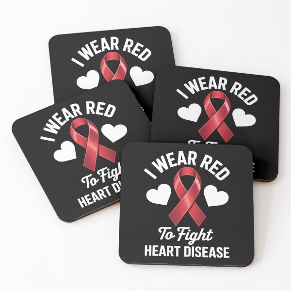 Item preview, I Wear Red To Fight Heart Disease Awareness CHD National Day designed and sold by IdunayaStore.
