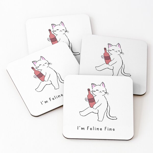 Item preview, I'm Feline Fine designed and sold by chloeandniko.