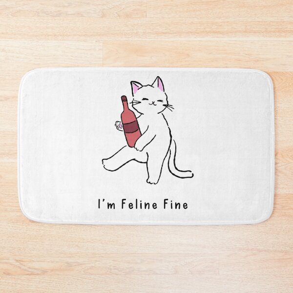Item preview, I'm Feline Fine designed and sold by chloeandniko.