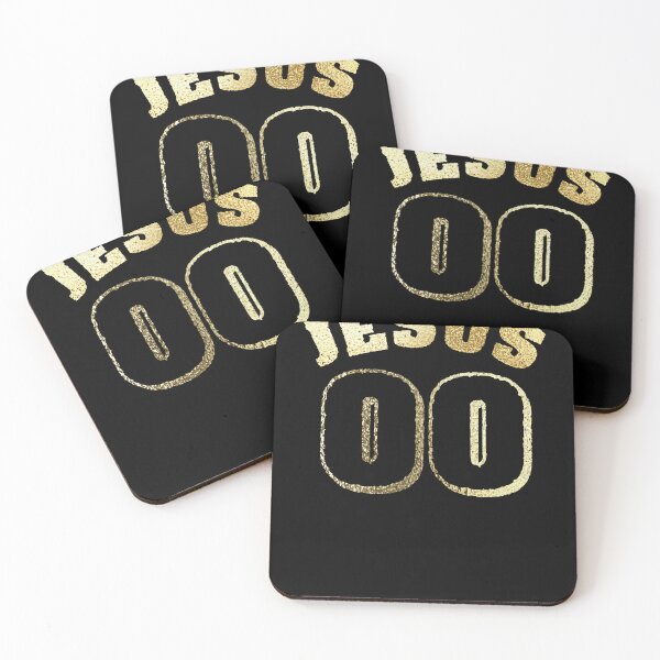 Item preview, Jesus 00 Gold Christian Jersey | Team Jesus Varsity Faith designed and sold by Blessed Be Your Name.