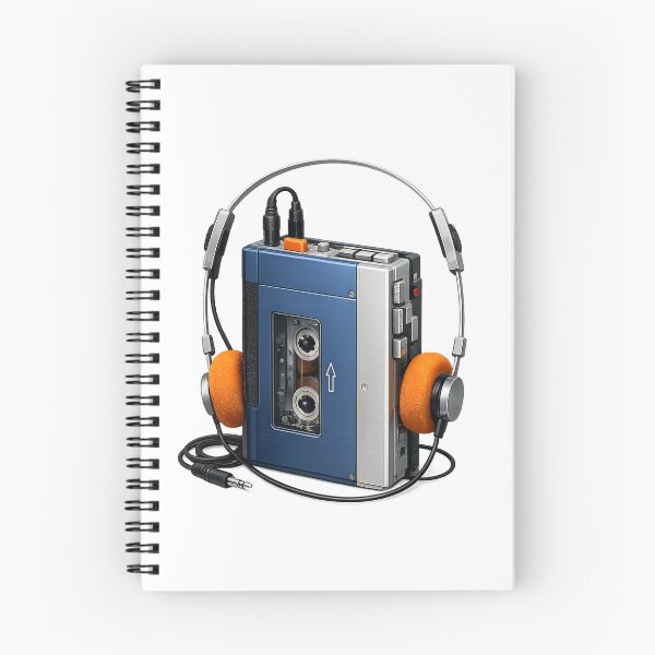 Item preview, Ultra-detailed vintage cassette player designed and sold by Backtrack Boutique.