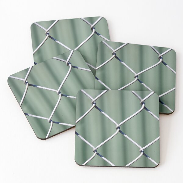 Item preview, Chain Link Fence and Green Background designed and sold by couragesings.