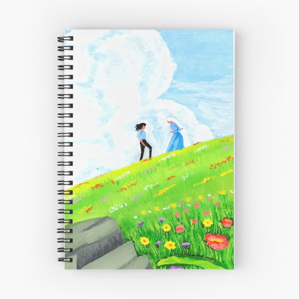 Item preview, Original hand-painted gouache artwork "Howl's Moving Castle." designed and sold by Lyannaadesign.