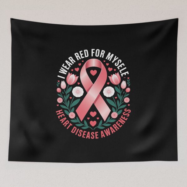 Item preview, I Wear Red For Myself Heart Disease Awareness designed and sold by IdunayaStore.