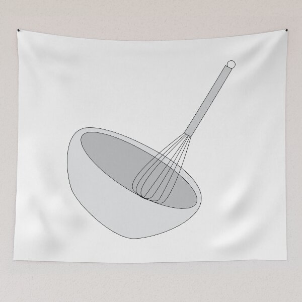 Item preview, Mixing Bowl and Whisk designed and sold by ROSE ANN BANILAR.