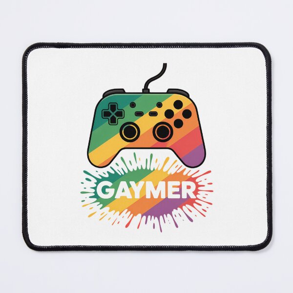 Item preview, LGBT Gamer Gaymer Gay Pride Rainbow Gamepad designed and sold by IdunayaStore.