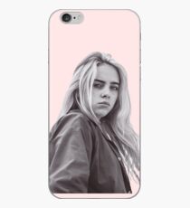 Black and white Billie Eilish iPhone Case