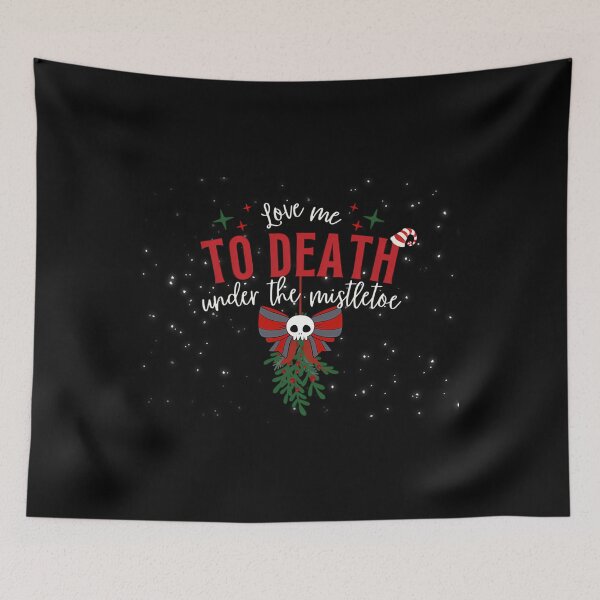 Item preview, Love Me To Death Under The Mistletoe Goth Christmas designed and sold by hybmcvdtj77.