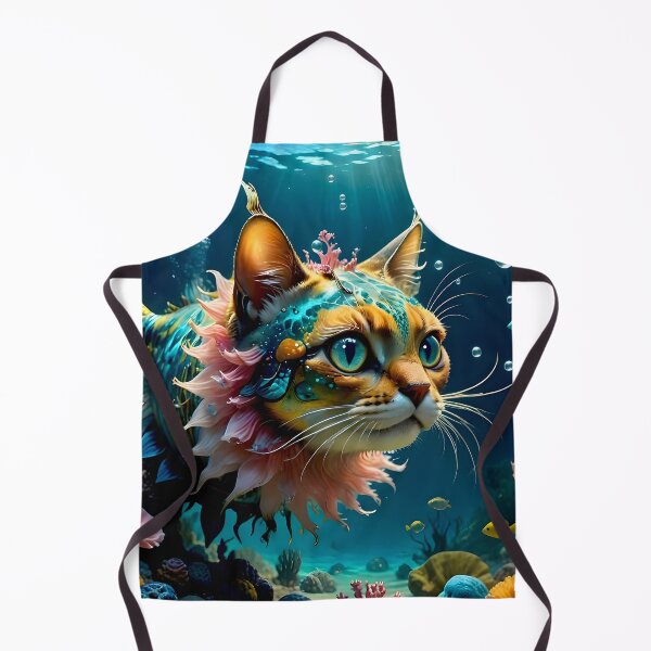 Item preview, Tabby Fantasy Cat Fish designed and sold by Sharon Schwalbe.
