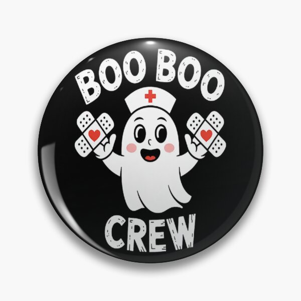 Item preview, Boo Boo Crew Ghost Nurse Costume Halloween designed and sold by NicolaMail.