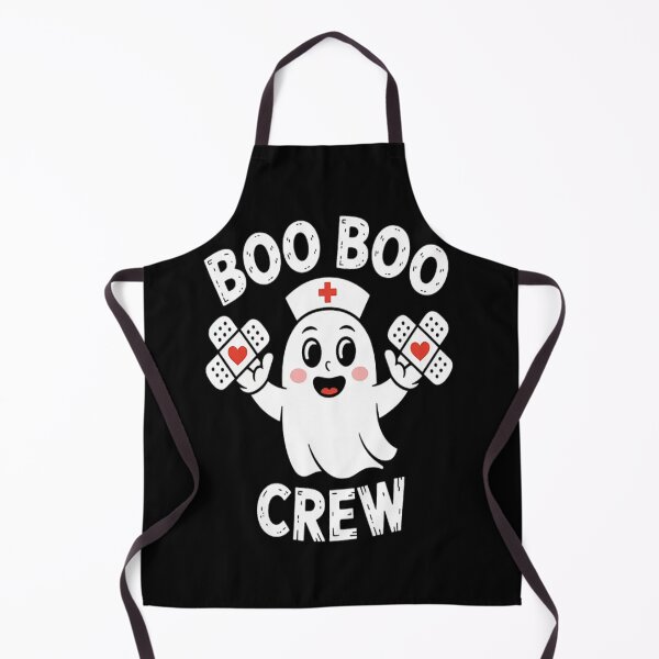 Item preview, Boo Boo Crew Ghost Nurse Costume Halloween designed and sold by NicolaMail.
