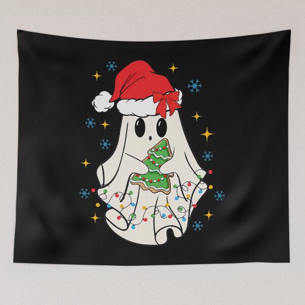 Item preview, Cute Christmas Cookie Ghost Spooky Gothmas designed and sold by hybmcvdtj77.