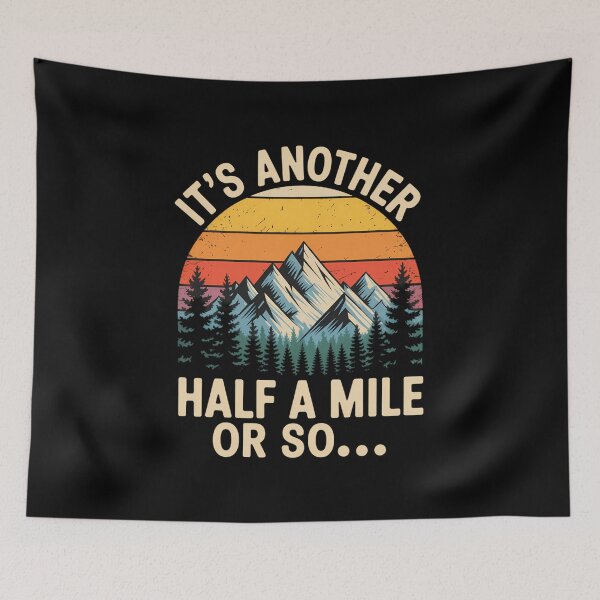 Item preview, Hiking Camping Backpacking Mountain Hiker designed and sold by CruelShadesSt.