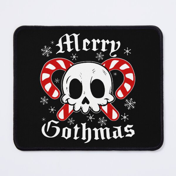Item preview, Merry Gothmas Skull Candy Cane Horns Gothic Christmas designed and sold by hybmcvdtj77.