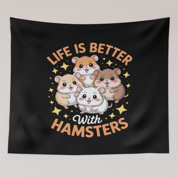 Item preview, Cute Hamster Life Is Better With Hamsters designed and sold by countntenov.