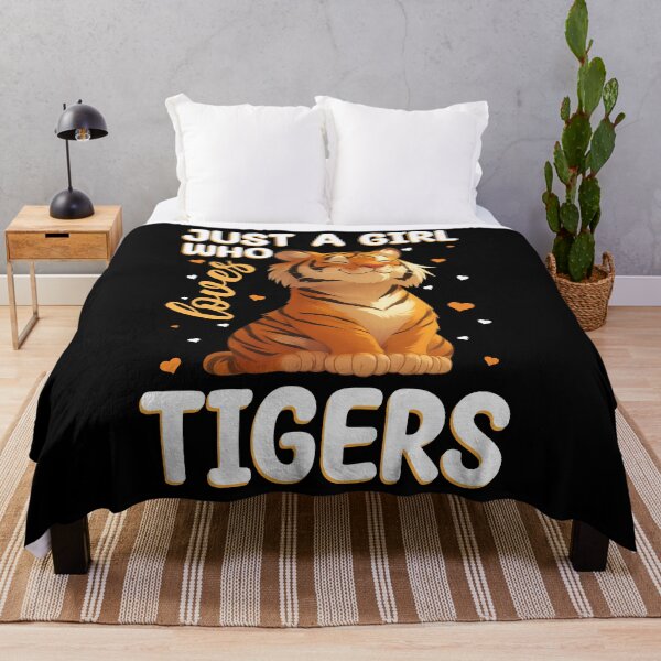 Item preview, Just a Girl Who Loves Tigers T-Shirt designed and sold by LarryMBrown.