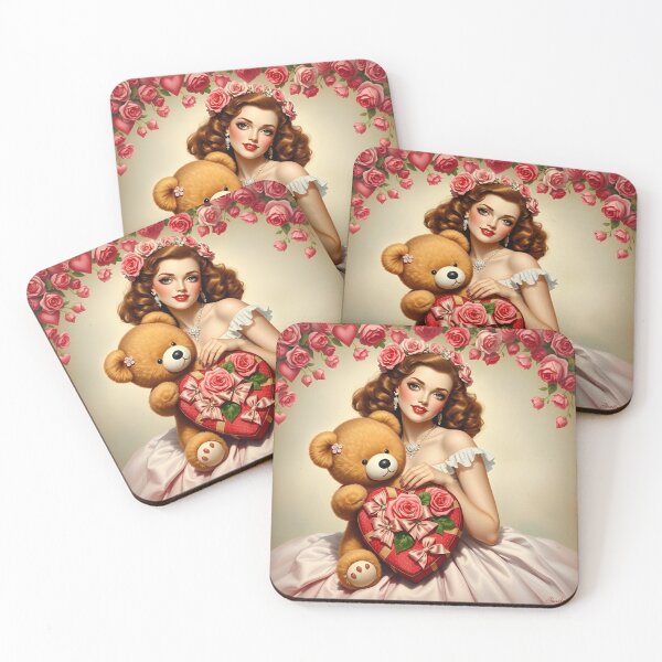 Artikelvorschau, Teddybär-Valentinstag entworfen und verkauft von KitschyMoonbeam.
