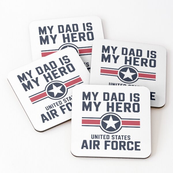 Item preview, My Dad Is My Hero United States Air Force designed and sold by IdunayaStore.