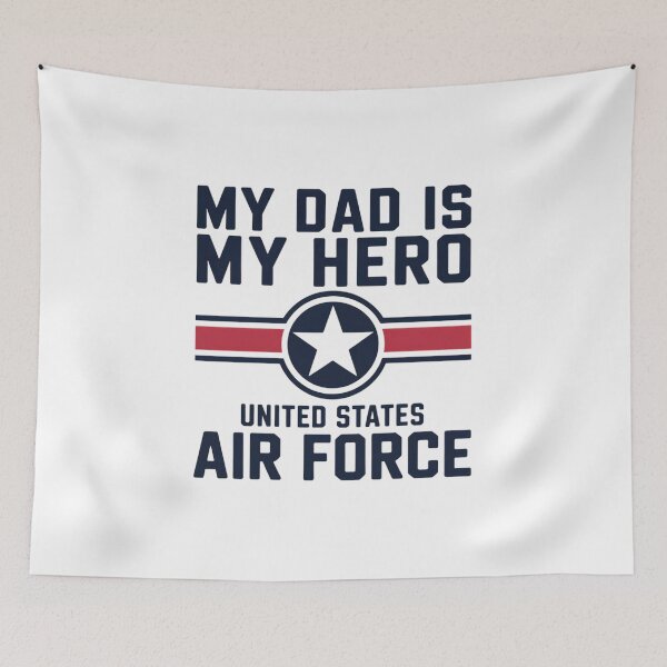 Item preview, My Dad Is My Hero United States Air Force designed and sold by IdunayaStore.
