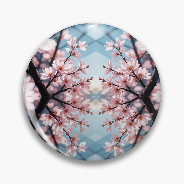 Item preview, Peach Blossom Kaleidoscope designed and sold by ShaDeS-AI-Art.