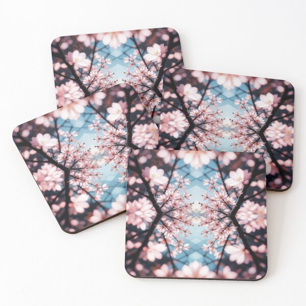 Item preview, Peach Blossom Kaleidoscope designed and sold by ShaDeS-AI-Art.