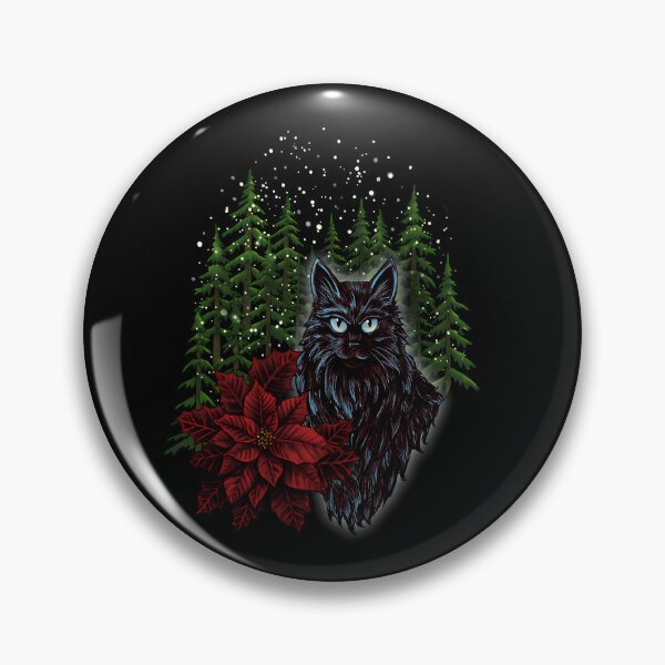 Item preview, Beware The Yule Cat Gothic Christmas Black Cat designed and sold by bunlkrpnhdi84.