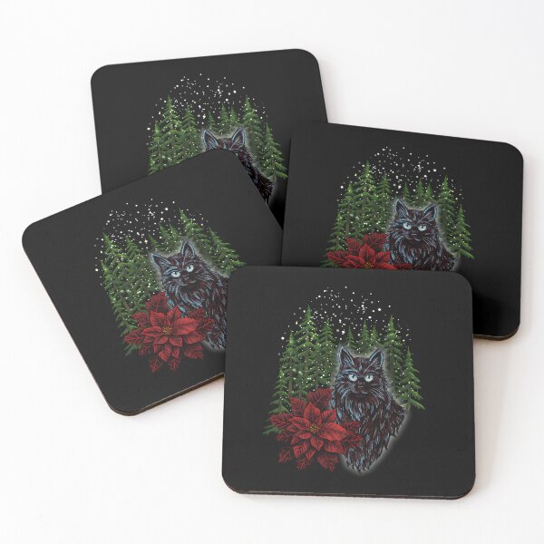 Item preview, Beware The Yule Cat Gothic Christmas Black Cat designed and sold by bunlkrpnhdi84.