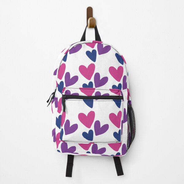 Item preview, "Pastel Rainbow Tri-Color Heart Pattern" designed and sold by TheSheoranCollections.