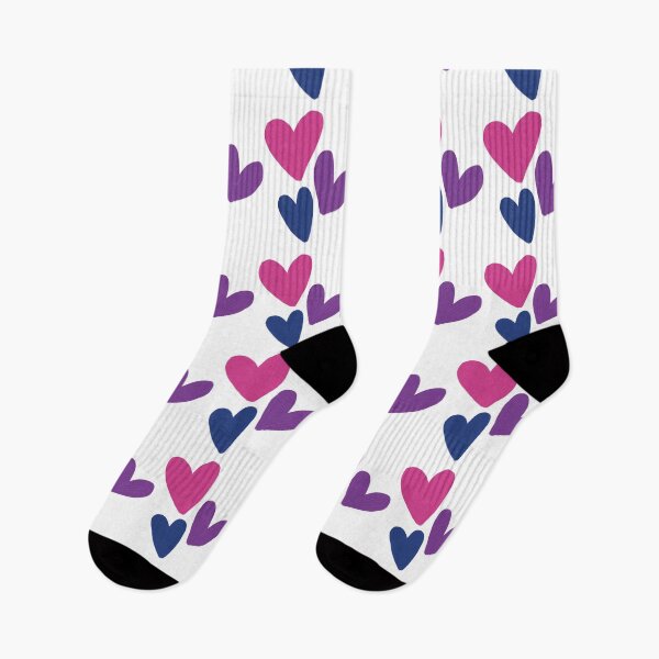 Item preview, "Pastel Rainbow Tri-Color Heart Pattern" designed and sold by TheSheoranCollections.