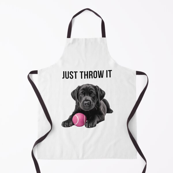 Item preview, Just Throw It Play Fetch Funny Labrador Retriever designed and sold by CruelShadesSt.