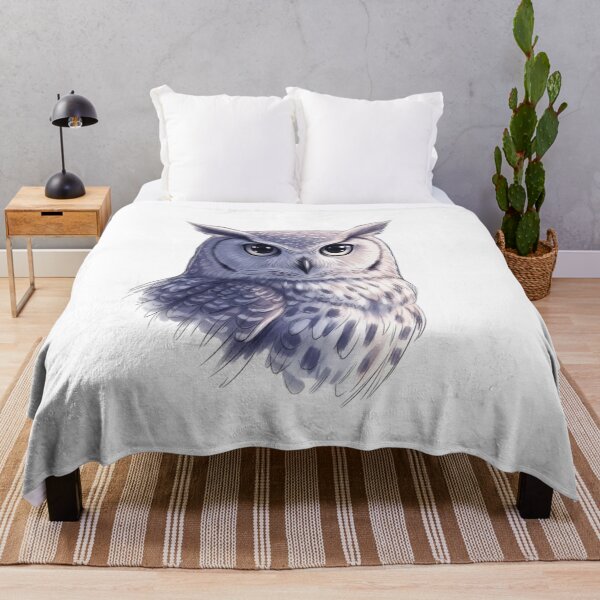 Item preview, Owl Illustration – Serene Wildlife Art designed and sold by soletstudio.