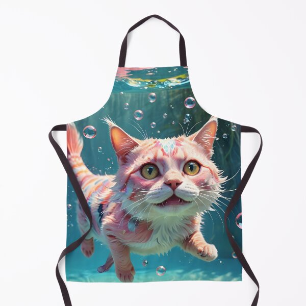 Item preview, Amusing Fantasy Pink Cat Fish designed and sold by Sharon Schwalbe.