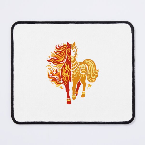Item preview, Lunar New Year Fire Horse Yin Yang designed and sold by Vendeloc.