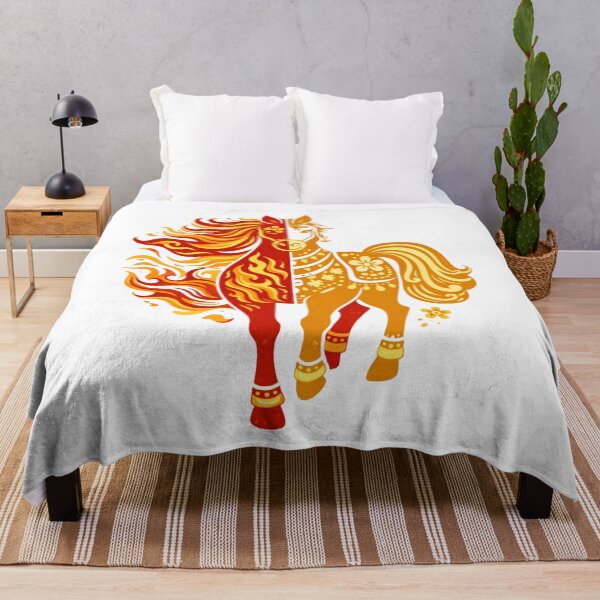 Item preview, Lunar New Year Fire Horse Yin Yang designed and sold by Vendeloc.