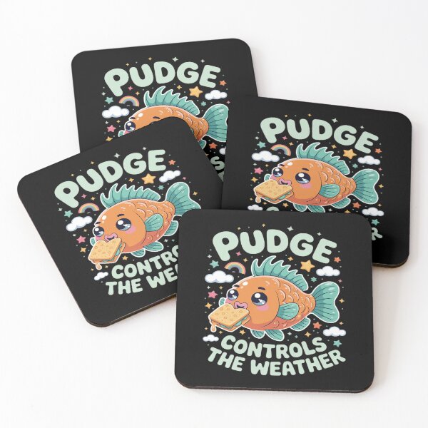 Item preview, Cute Kawaii Pudge Fish Controls Weather Funny designed and sold by Slwankol.