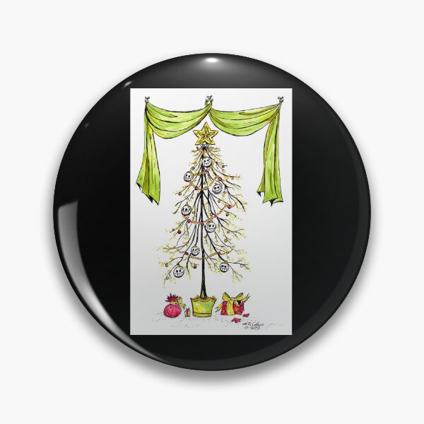 Item preview, Happy Gothmas Christmas Tree Drapes Witchy Holiday designed and sold by bunlkrpnhdi84.