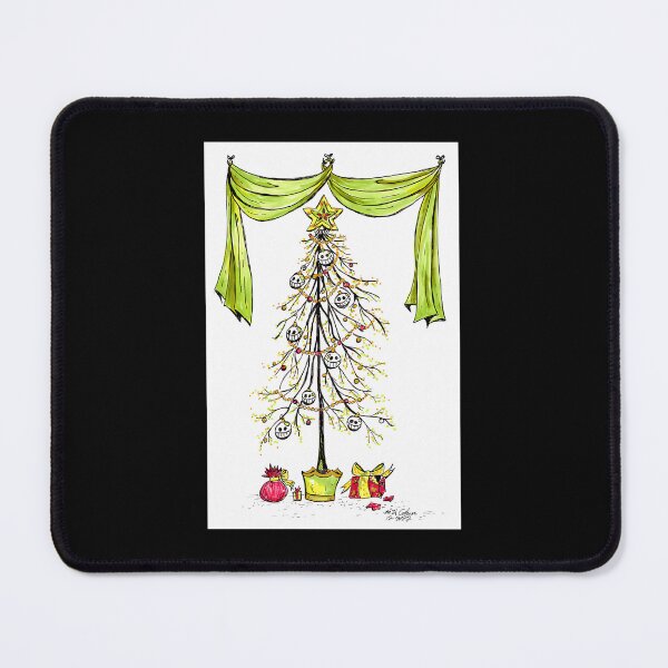 Item preview, Happy Gothmas Christmas Tree Drapes Witchy Holiday designed and sold by bunlkrpnhdi84.