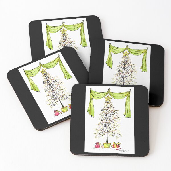 Item preview, Happy Gothmas Christmas Tree Drapes Witchy Holiday designed and sold by bunlkrpnhdi84.