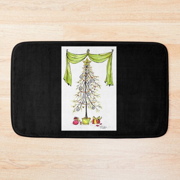Item preview, Happy Gothmas Christmas Tree Drapes Witchy Holiday designed and sold by bunlkrpnhdi84.