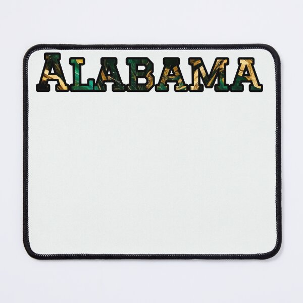 Item preview, Alabama Typography Design | Rich Green & Gold Style designed and sold by Long Family Gifts.
