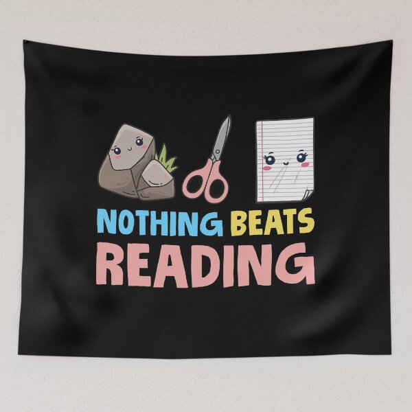 Item preview, Nothing Beats Reading Funny Book Shirt designed and sold by LarryMBrown.