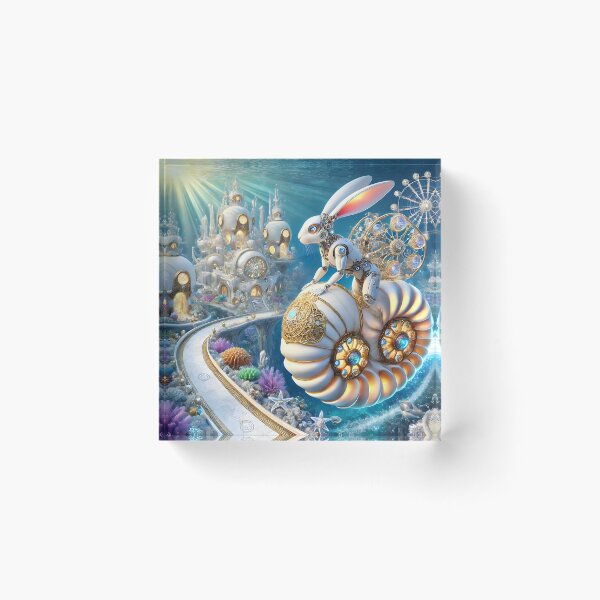 Item preview, Underwater Realm of the Golden Shell 12L1P175TH7 designed and sold by OsirizyahDesign.
