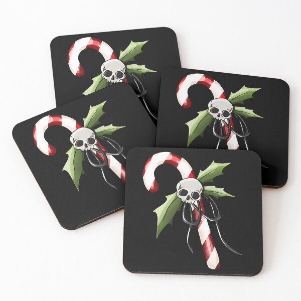 Item preview, Candy Cane Skull Gothmas Creepy Christmas designed and sold by bunlkrpnhdi84.