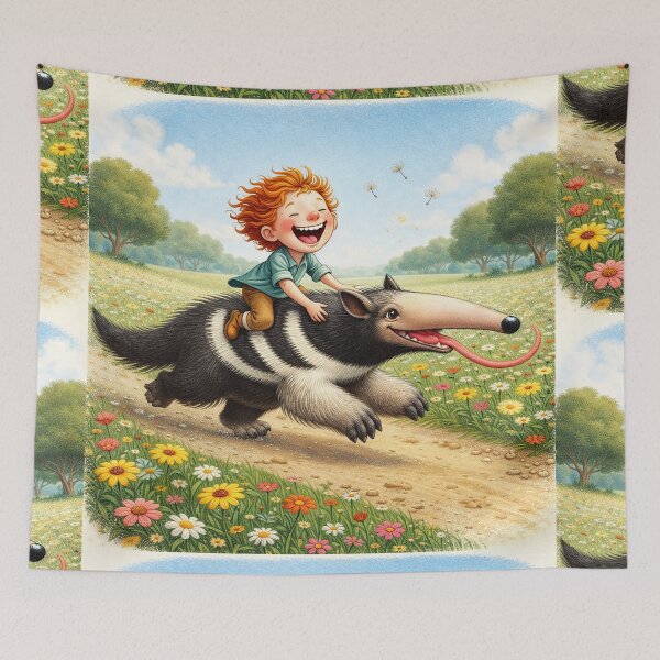Item preview, Ollie and Arnie Anteater- Imaginary Friends Series designed and sold by CuddleFish Creations.