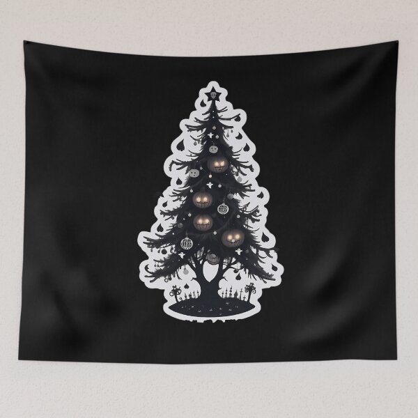 Item preview, Dreary Gothmas Dark Christmas Mood Typography designed and sold by bunlkrpnhdi84.