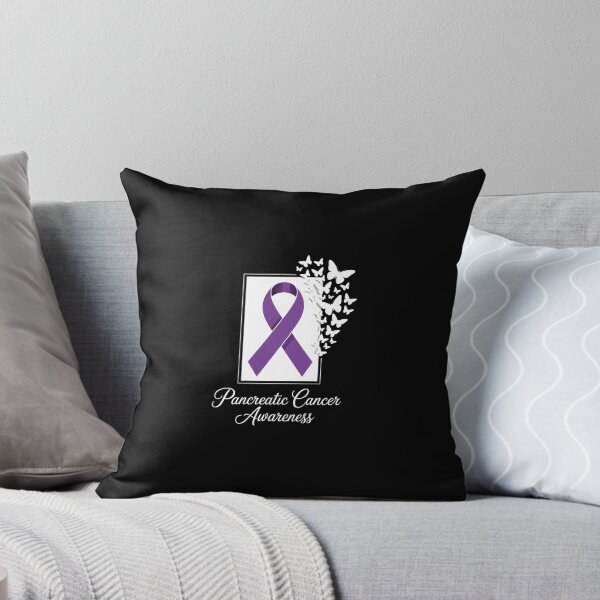 Item preview, Butterfly Fighter Purple Ribbon Pancreatic Cancer Awareness designed and sold by FaithAbbott.