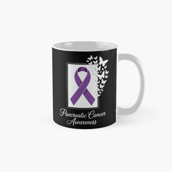 Item preview, Butterfly Fighter Purple Ribbon Pancreatic Cancer Awareness designed and sold by FaithAbbott.