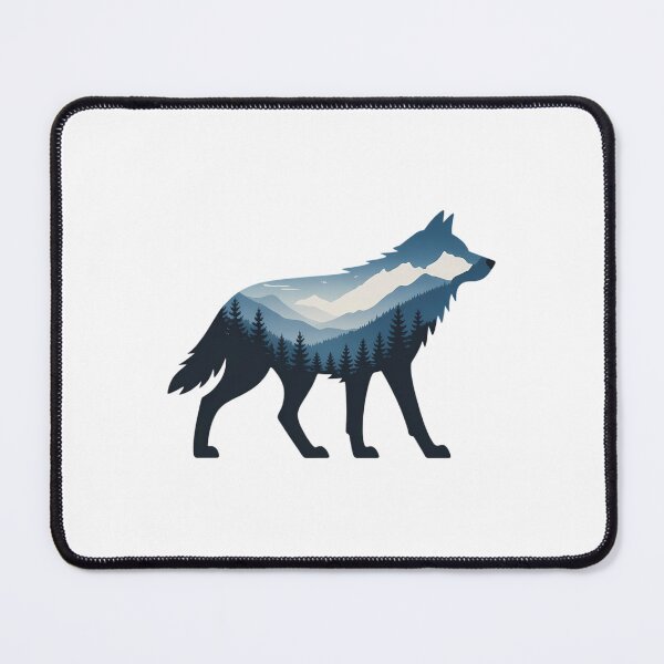Item preview, Lone Wolf Survives The Mountain designed and sold by CruelShadesSt.