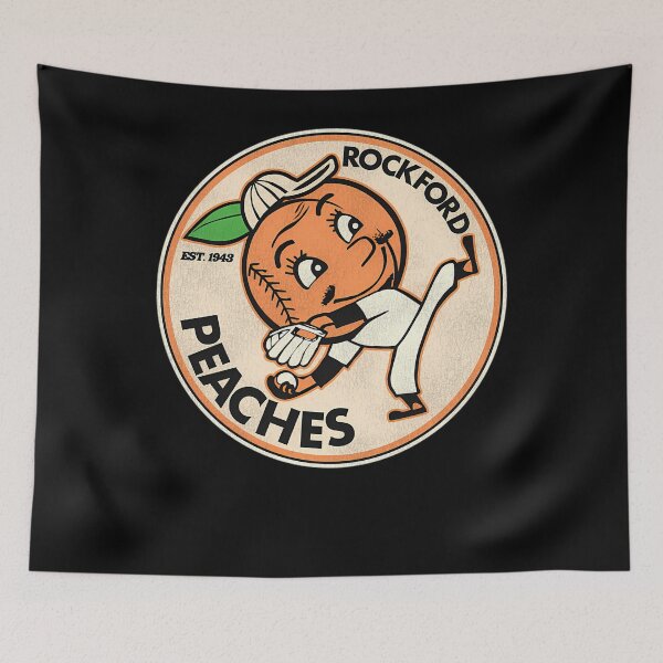 Item preview, Defunct Rockford Peaches Baseball Team designed and sold by CALEDRIGUEZ.